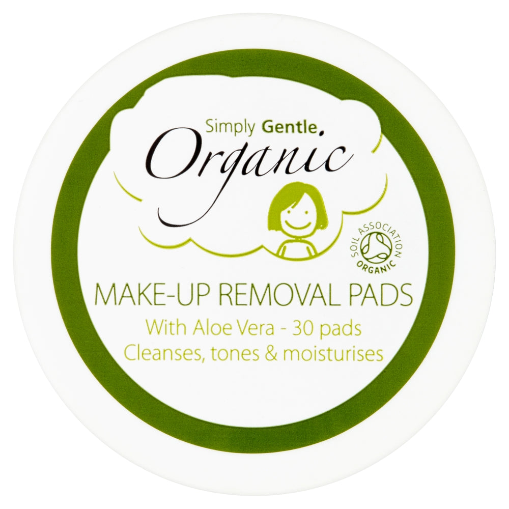 Simply Gentle Organic Cosmetic Lotion Pads 30's