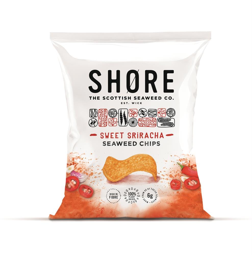 Shore Scottish Sea řasy mořské řasy - sladká sriracha 25g