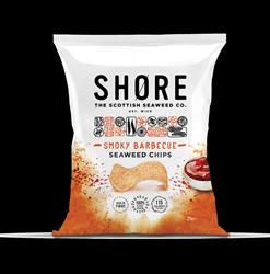 Seaweed Chips - Smoky Barbeque 25g, Shore Scottish Seaweed