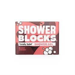 Shower Blocks Solid Shower Gel in Black Cherry 100g, Shower Blocks