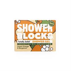 Solid Shower Gel in Orange & Bergamot 100g, Shower Blocks