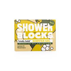 Shower Blocks solid shower gel in Lemon & Rosemary 100g, Shower Blocks