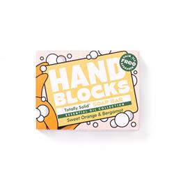 Hand Blocks Soap - Orange & Bergamot 100g, Shower Blocks