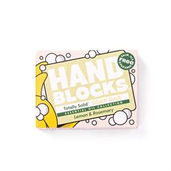 Hand Blocks Soap - Lemon & Rosemary 100g, Shower Blocks