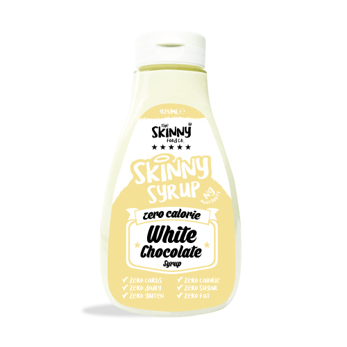 The Skinny Food Co Skinny Syrup 425ml White Chocolate