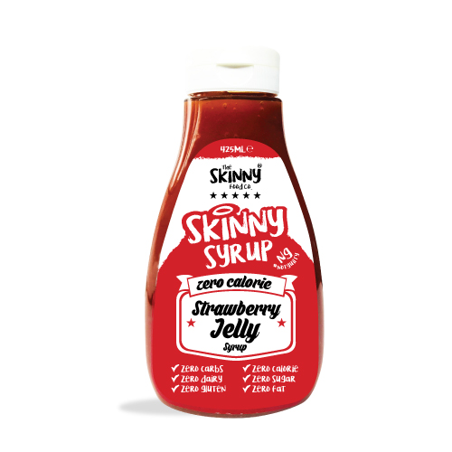 The Skinny Food Co Skinny Syrup 425ml Strawberry Syrup