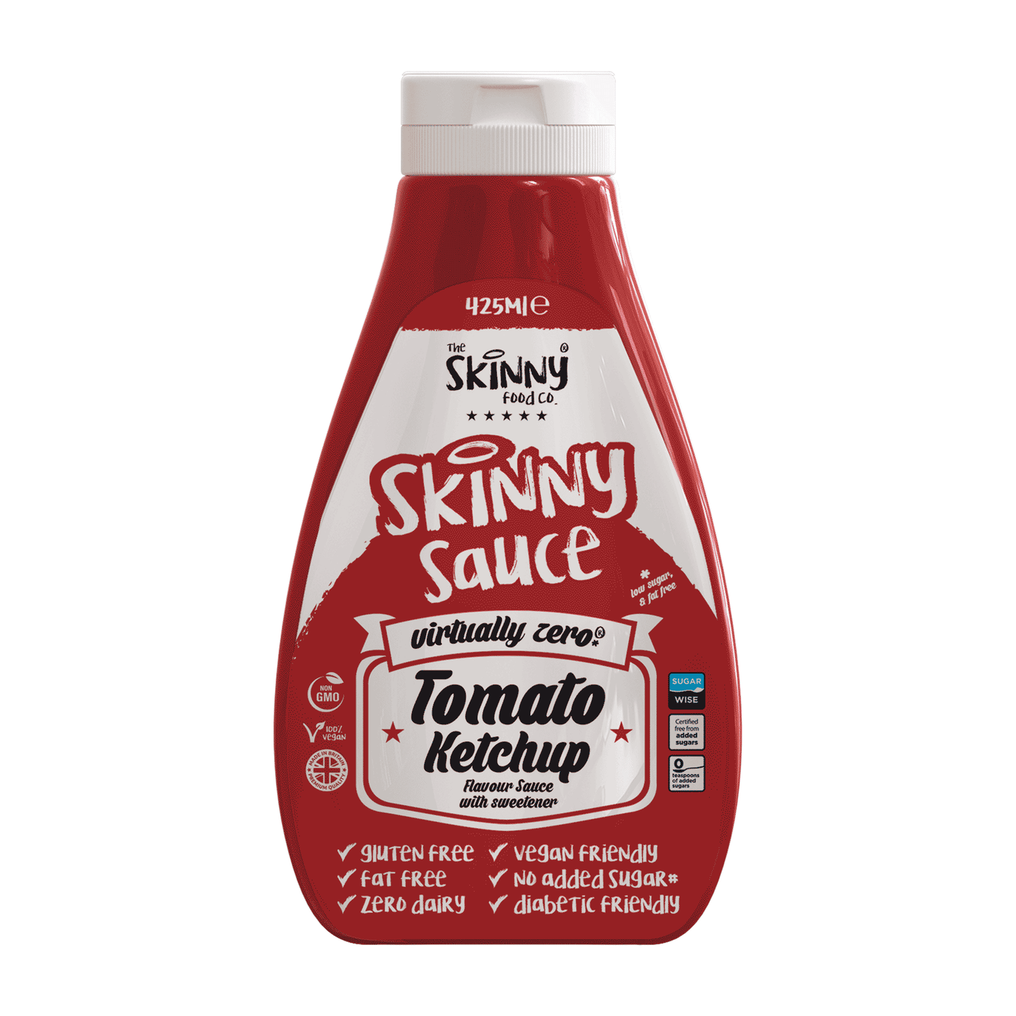 The Skinny Food Co Skinny Sauce 425ml Tomato Ketchup