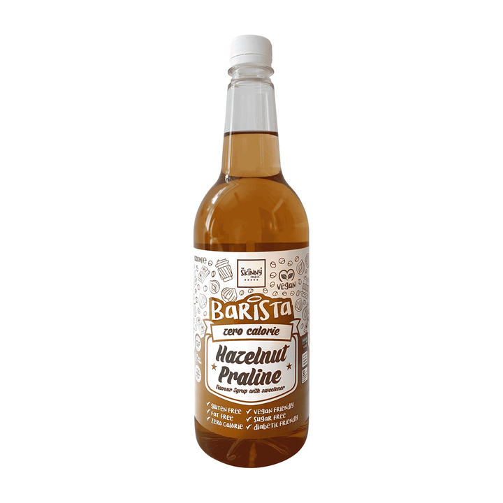 The Skinny Food Co Coffee Syrup 1000ml Hazelnut Praline Coffee Syrup