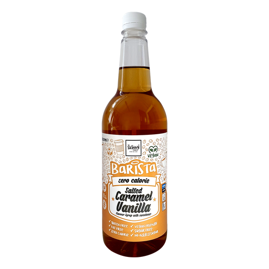 The Skinny Food Co Sugar Free Coffee Syrup 1l Salted Caramel Vanilla