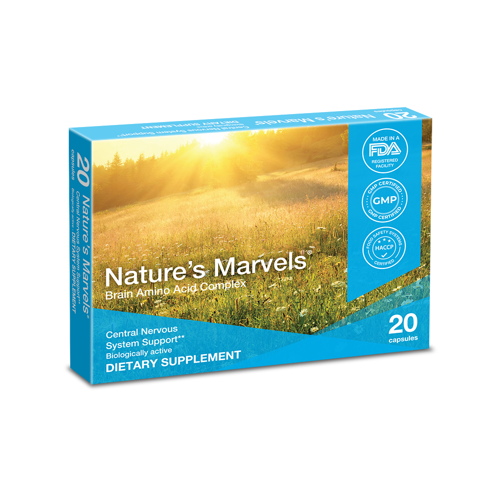 Central Nervous System Bioregulator (Cerluten) 20 capsules - Nature's Marvels - welzo