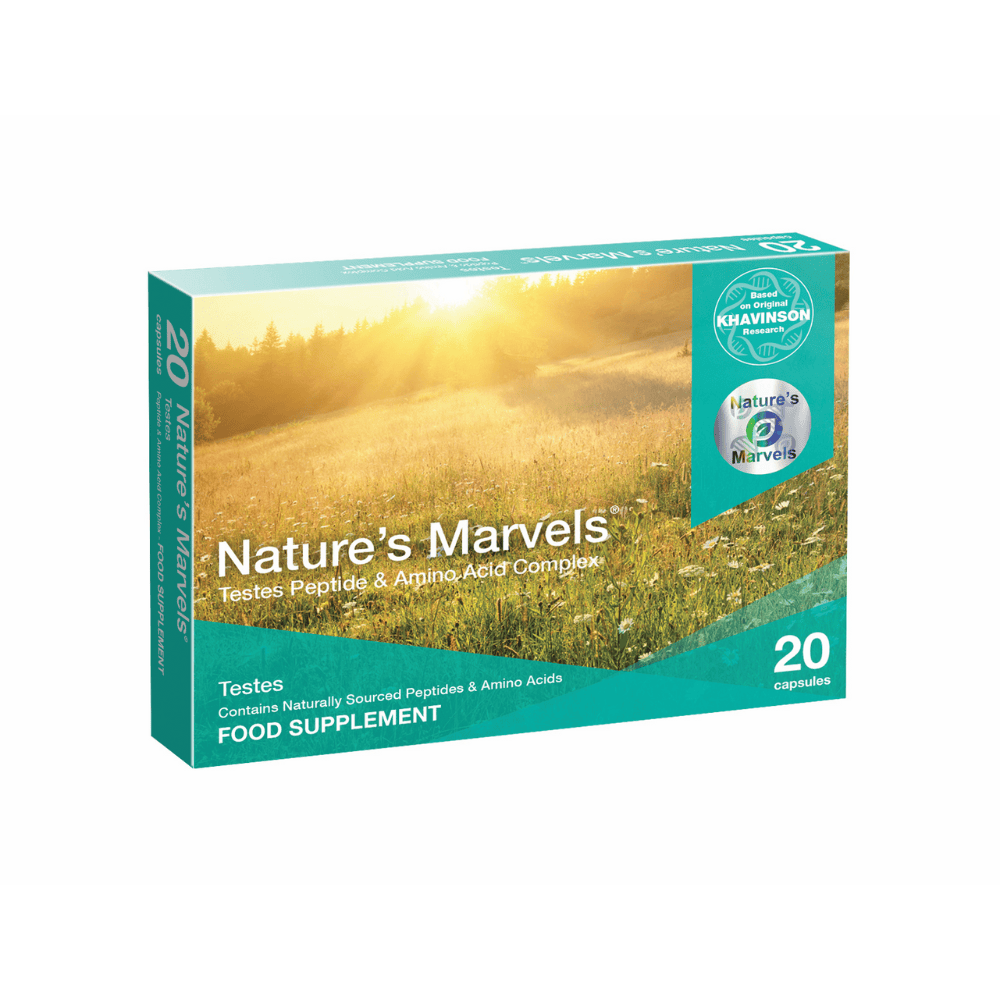 Nature's Marvels Testes Bioregulator – 20 Capsules – image 3