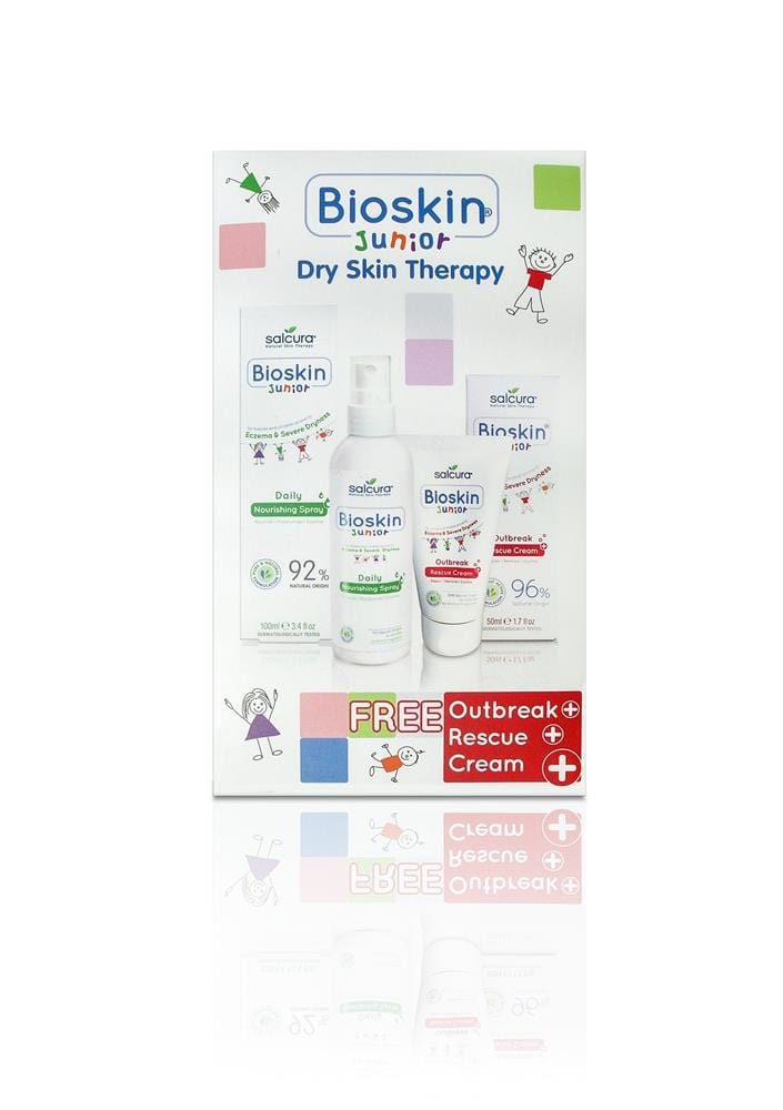 Salcura Bioskin Junior Duo Pack (nahrhafte Spray & Rescue Cream Free)