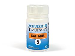 No 5 Kali Mur Tissue Salts 125 Tabs, Schuessler