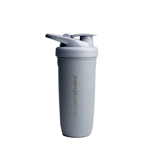 Smartshake Reforce Steel Shaker 900ml Grey