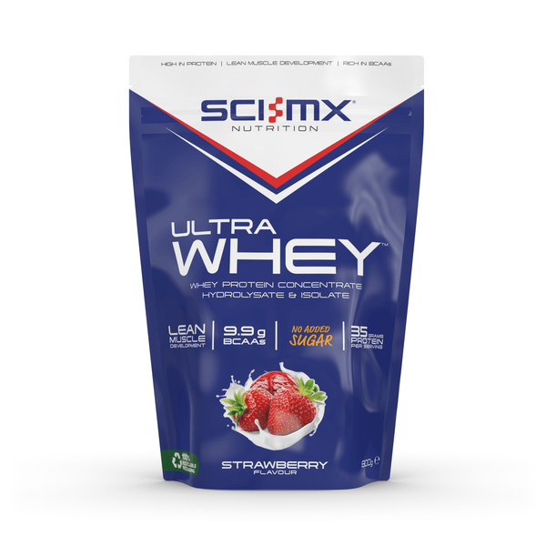 Sci-MX Ultra Whey 800g Strawberry