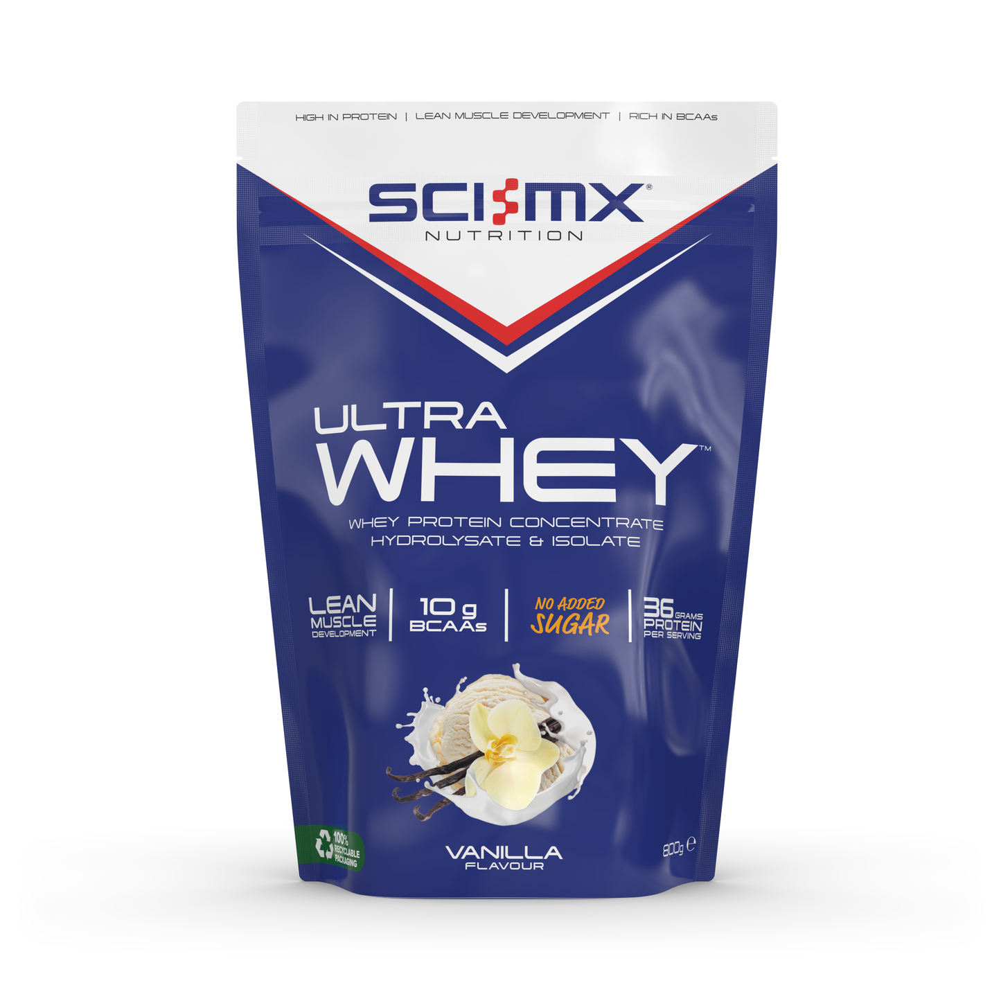 Sci-MX Ultra Whey 800g Vanilla