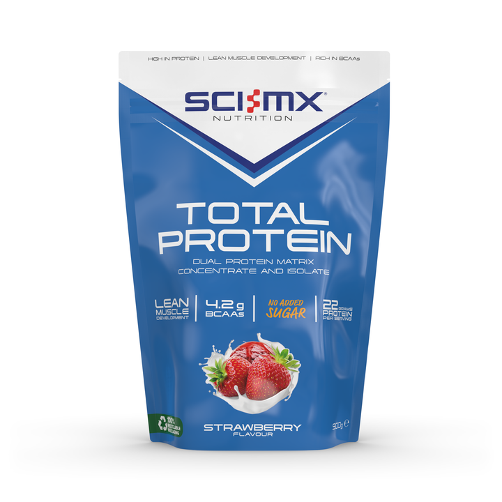 Sci-MX Total Protein 900g Strawberry