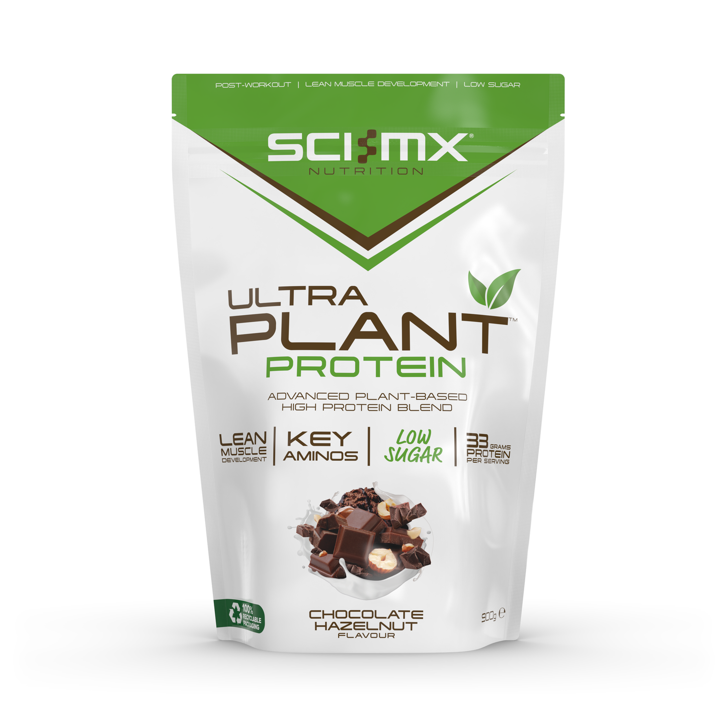 Sci-MX Ultra Plant 900g Chocolate Hazelnut