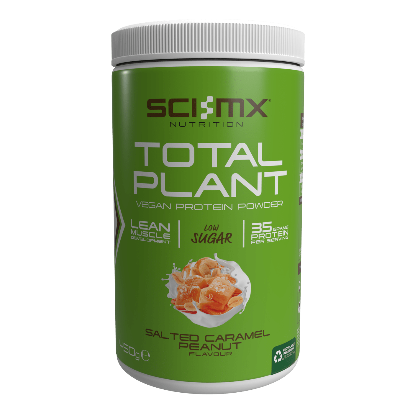 Sci-MX Total Plant 450g Salted Caramel Peanut