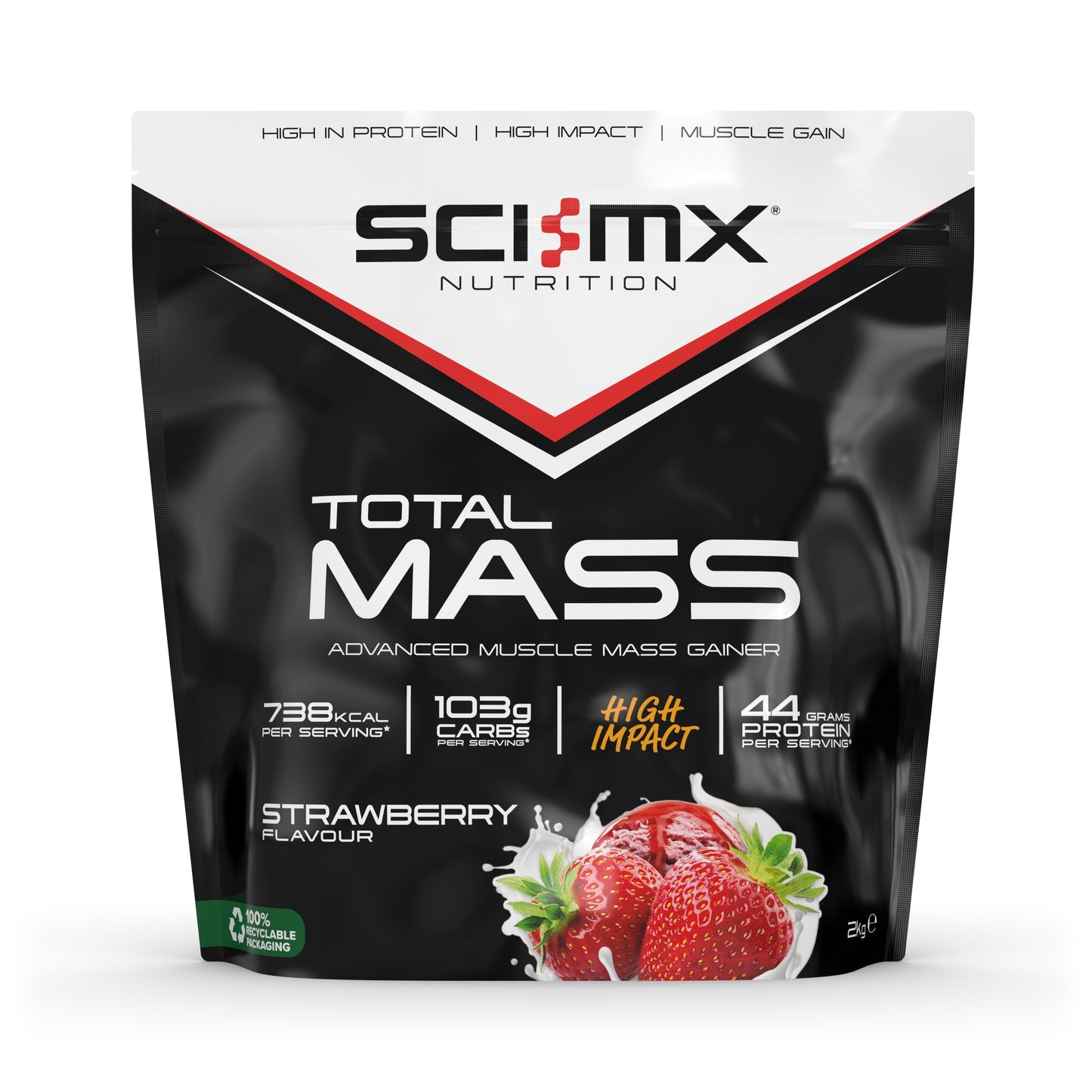 Sci-MX Total Mass 2kg Strawberry