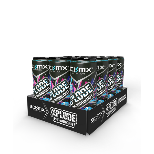 SCI-MX X-PLODE Pre-Workout Energy Drink 12x330ml Original