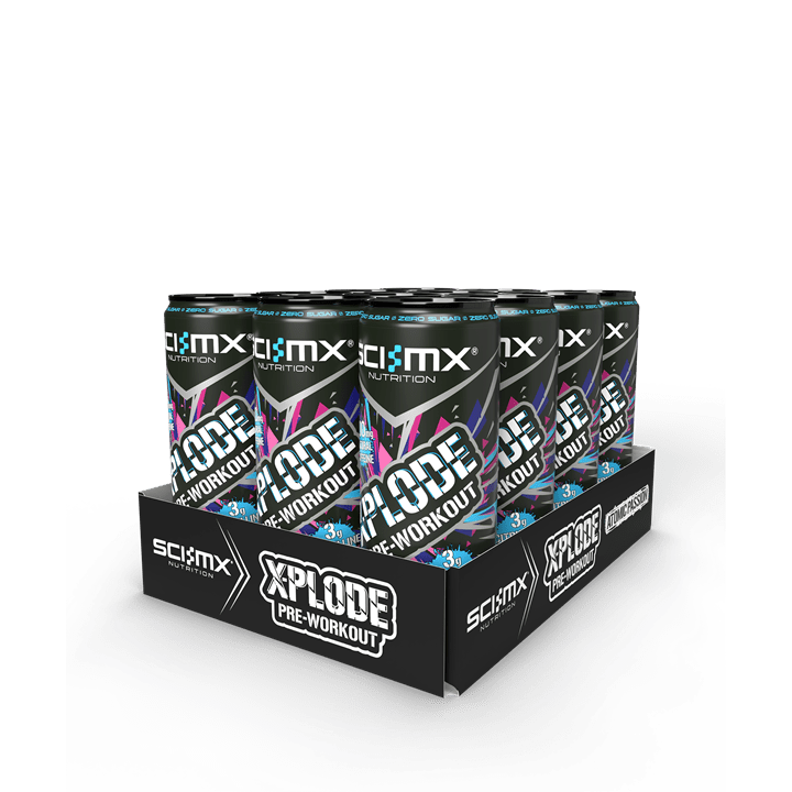 SCI-MX X-PLODE Pre-Workout Energy Drink 12x330ml Original