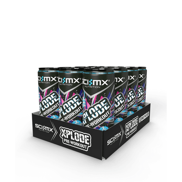 SCI-MX X-PLODE Pre-Workout Energy Drink 12x330ml Original