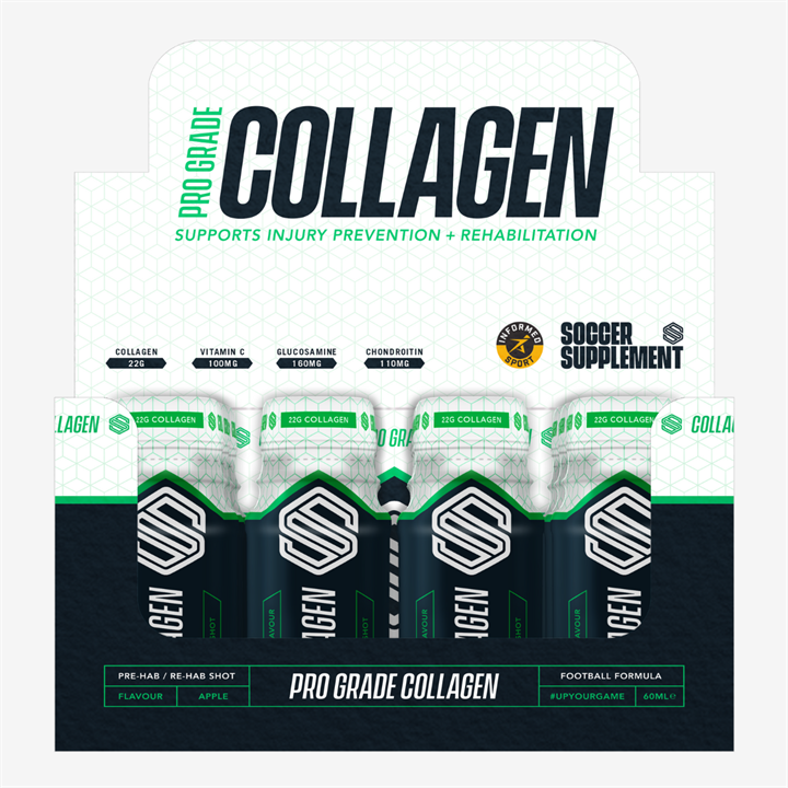 Soccer Supplement Collagen Shot 12x60ml Apple