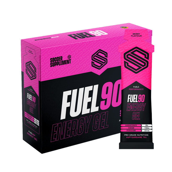 Soccer Supplement Fuel90 Energy Gel 12x70g Mixed Berry