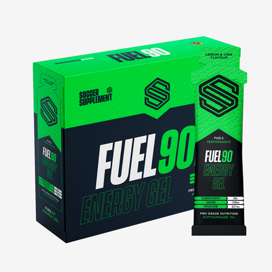 Soccer Supplement Fuel90 Energy Gel 12x70g Lemon & Lime