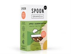 Apple & Almond Butter Granola 400g, Spoon