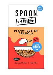 Spoon x ManiLife Peanut Butter Granola 400g, Spoon