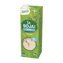 Org Unsweetened Soya Drink 1 Litre, Sojade