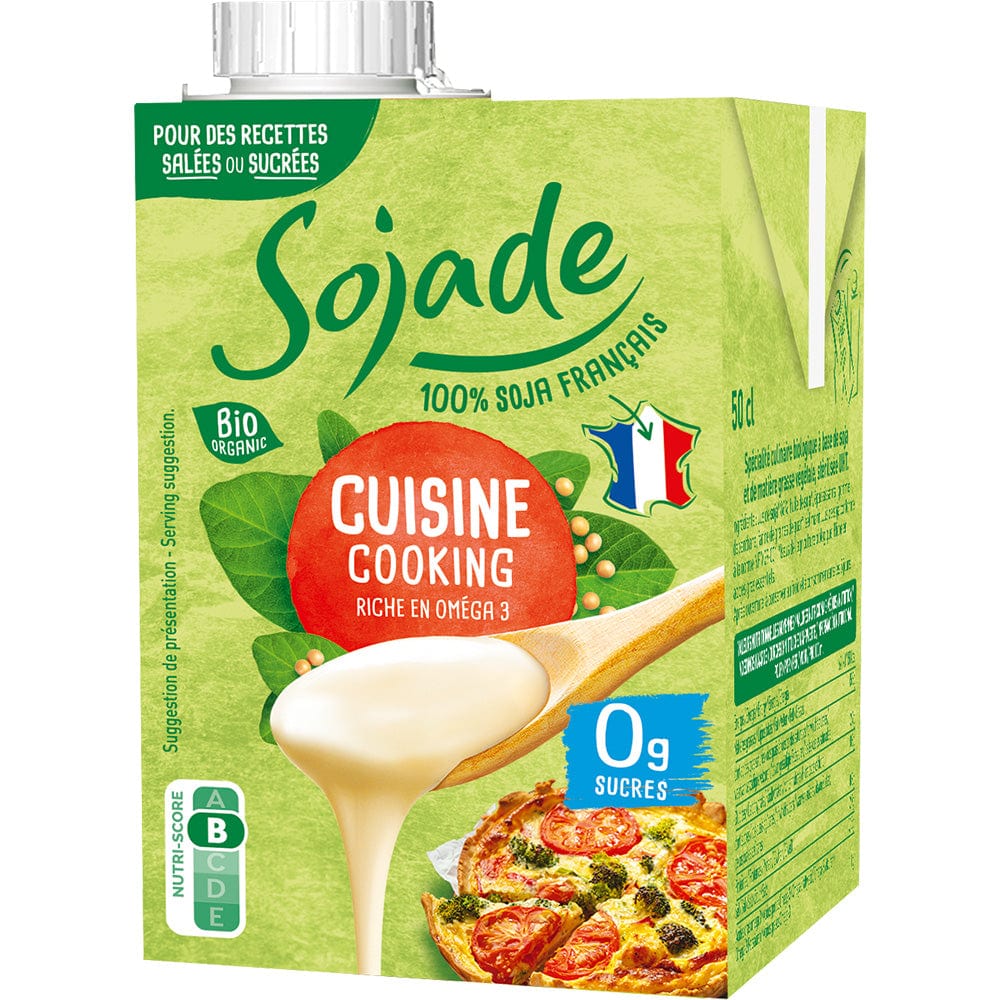 Sojade Organic Soya-based Cooking Cream 500ml