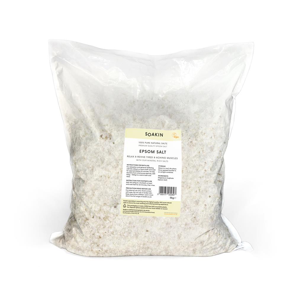 Soakin Epsom Bath Salts 5 kg