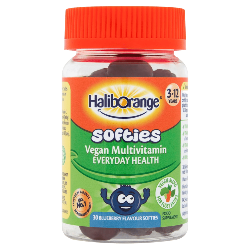 Haliborange Kids Vegan Multivitamin Blueberry Softies Pack of 30 - welzo