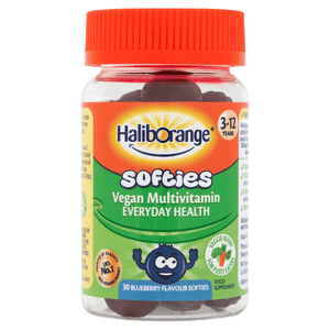 Haliborange Kids Vegan Multivitamin Blueberry Softies Pack of 30 - welzo