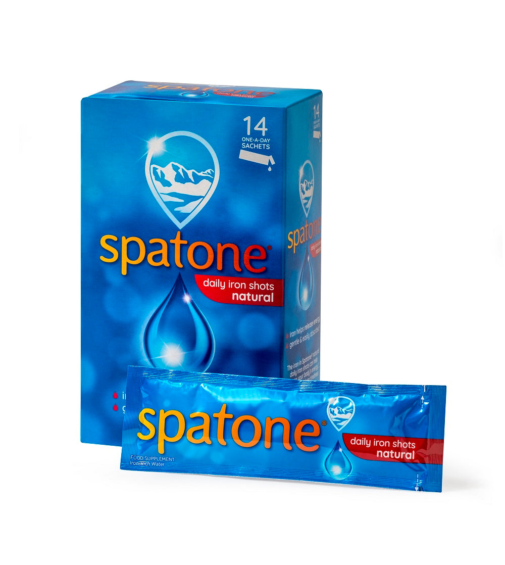 Spatone 100% supplémentaire en fer liquide naturel - 14 sachets