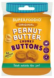 Peanut Butter Buttons - Original 20g, Superfoodio