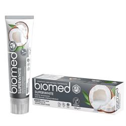 Biomed Superwhite Coconut Whitening Toothpaste 100g, Splat