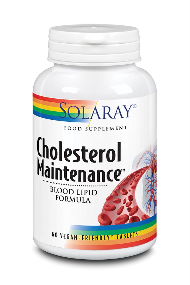 Solaray cholesterolonderhoud 60 tabletten