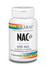 NAC Plus 600mg 30 Veg Capsules, Solaray