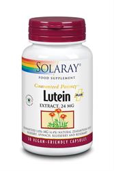 Lutein 24mg + Bilberry 60mg 30 Capsules, Solaray