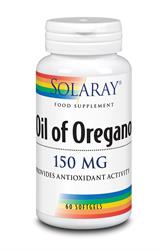 Oil of Oregano 150mg 60 Capsules, Solaray