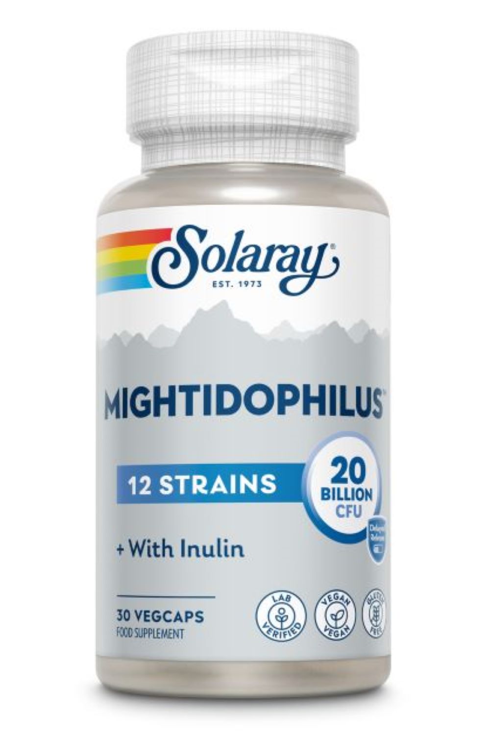 Solaray Mightidophilus 12 10 δισεκατομμύρια - 30 ct -