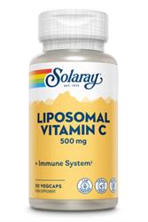 Liposomal Vitamin C 500mg 30 Vcaps, Solaray