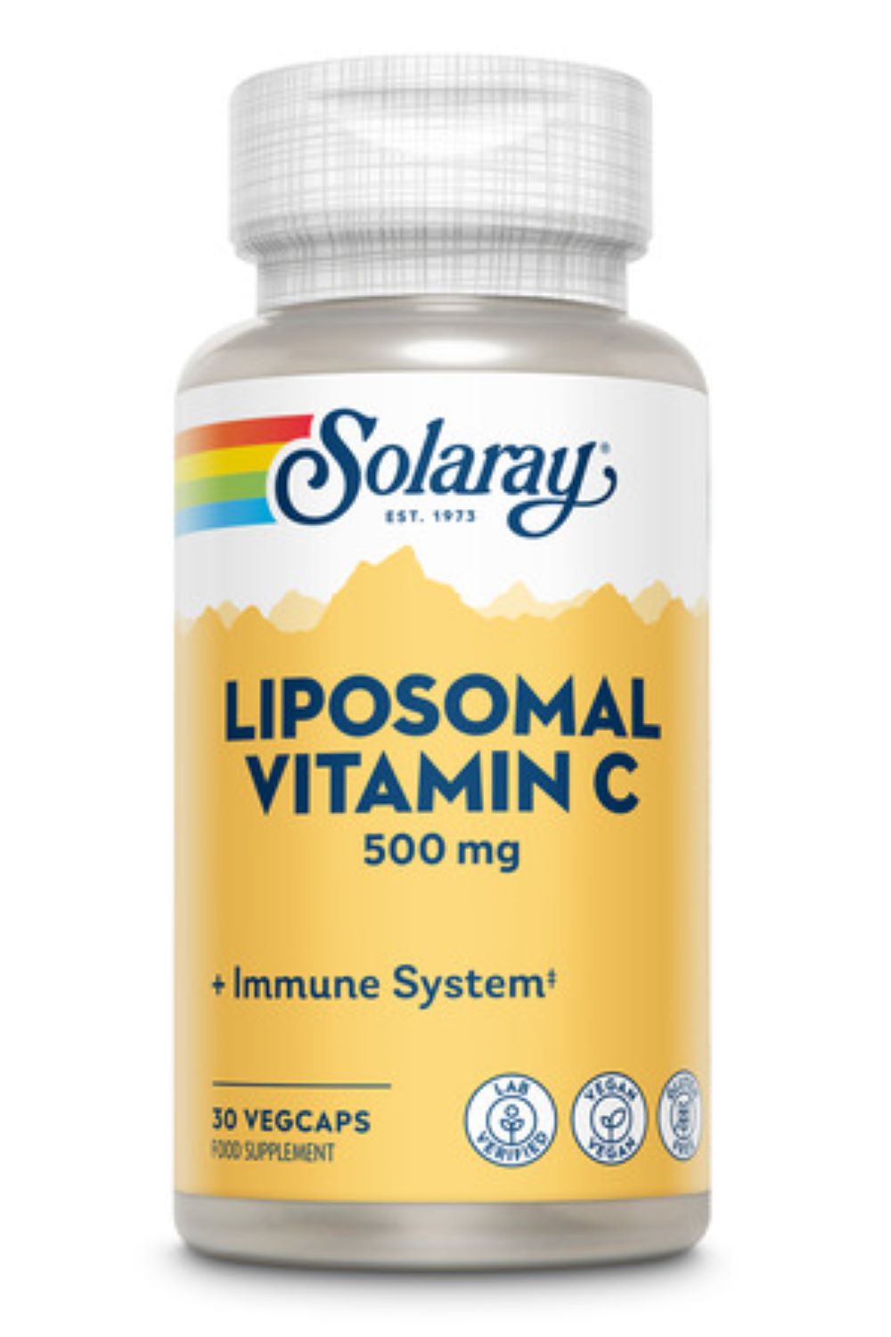 Solaray liposomal vitamina C 500mg 30 VCAPS