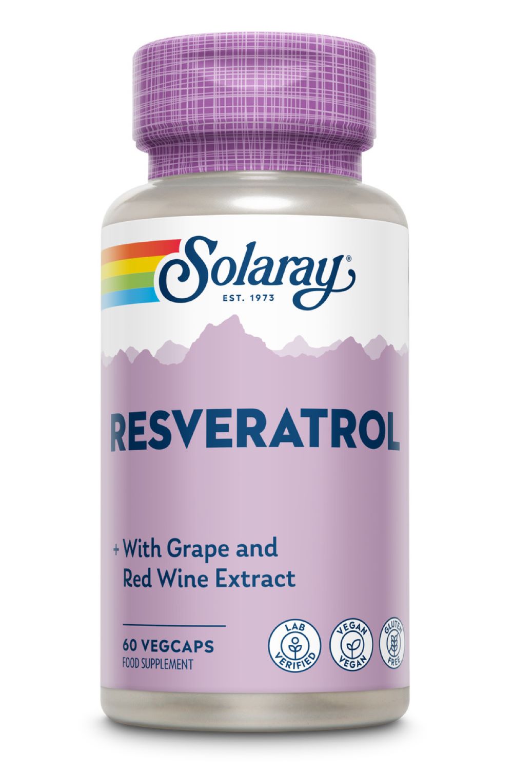 Solaray Resveratrol 75 mg 60 VCaps