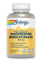 Magnesium Bisglycinate 350mg 120 VCaps, Solaray