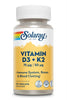 Solaray Vitamin D3 & K2 120 VCAPS